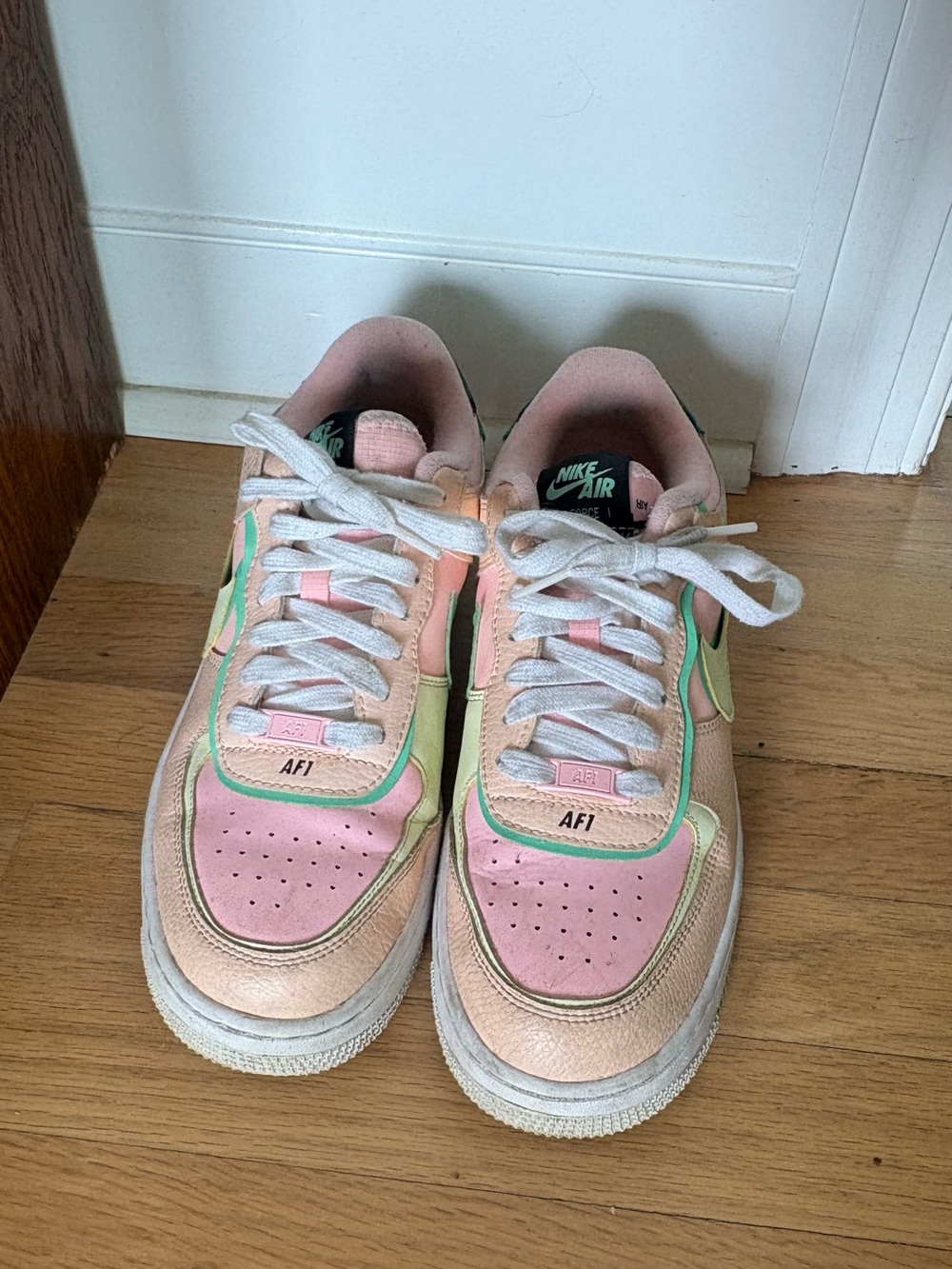 Nike Air Force 1 Low Women's Sneakers - Sherbet-Pink, Peach & Mint